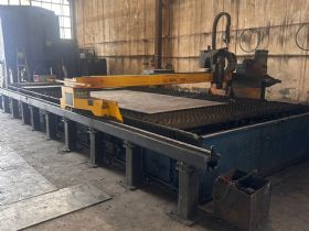  AJAN MARKA 3 X 8 MT 260 AMPER CNC PLAZMA  VE OKSJEN KESM TEZGAHI